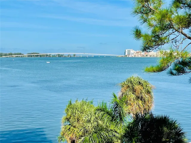 Stunning views from private side balcony