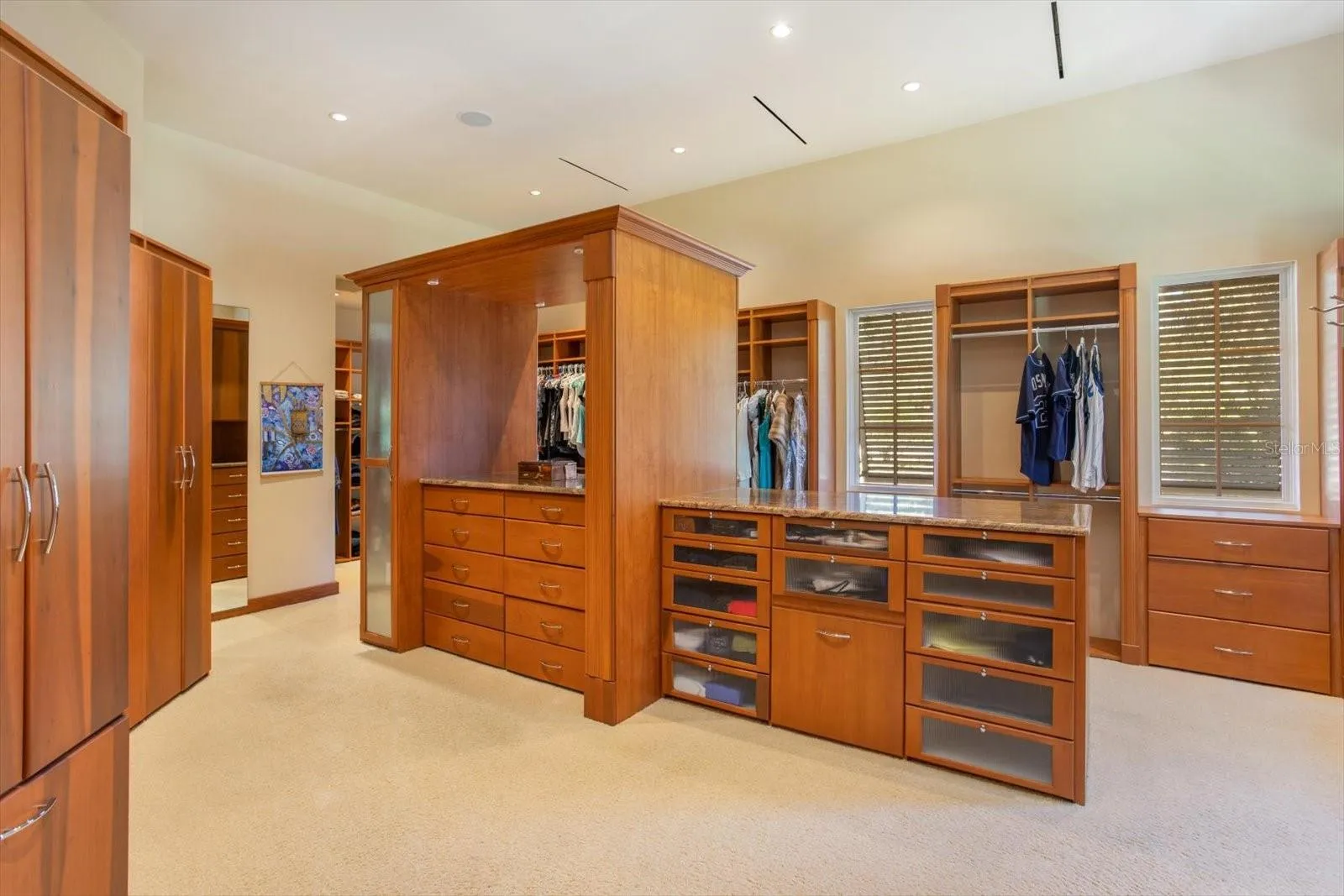 Master closet