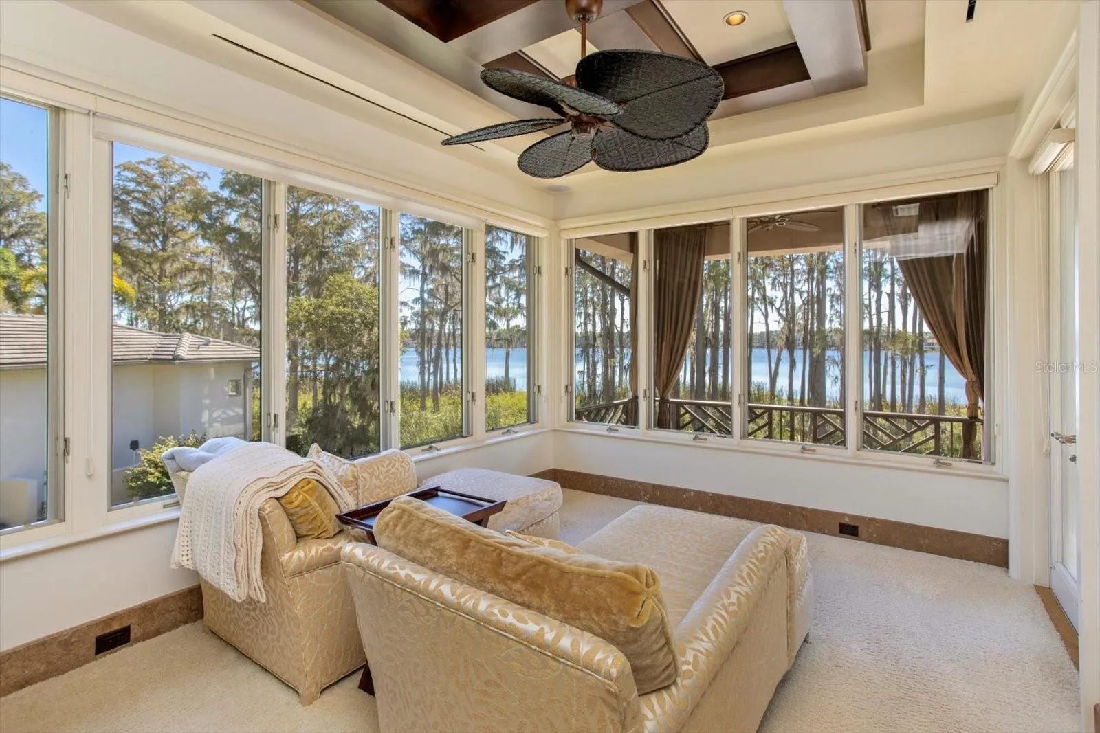 Master suite sitting area