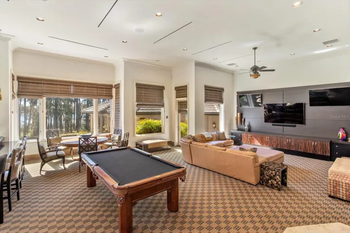 Game room and bar