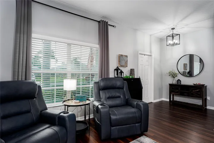 Sitting room near front door