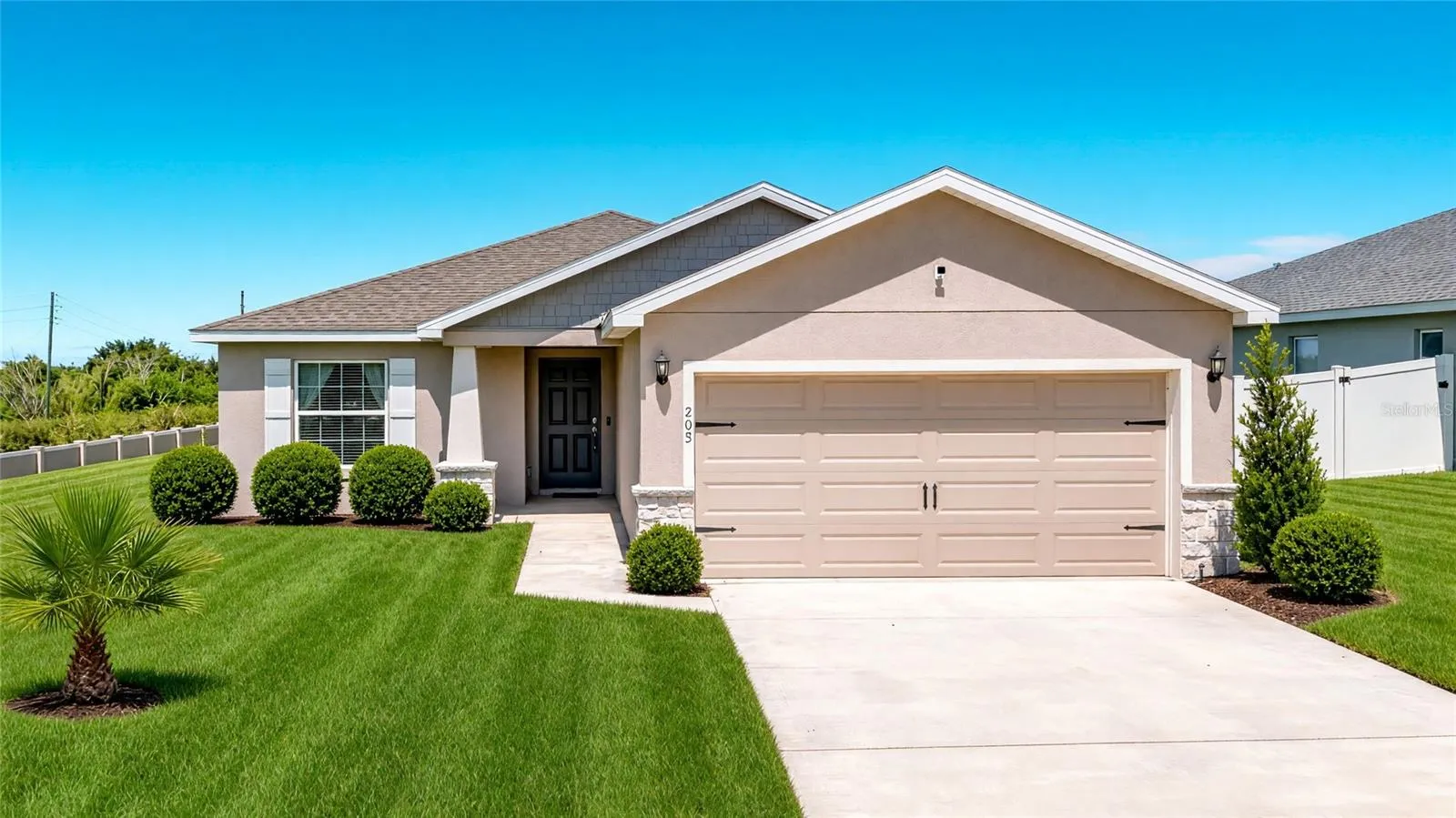 Front of Home Faces South