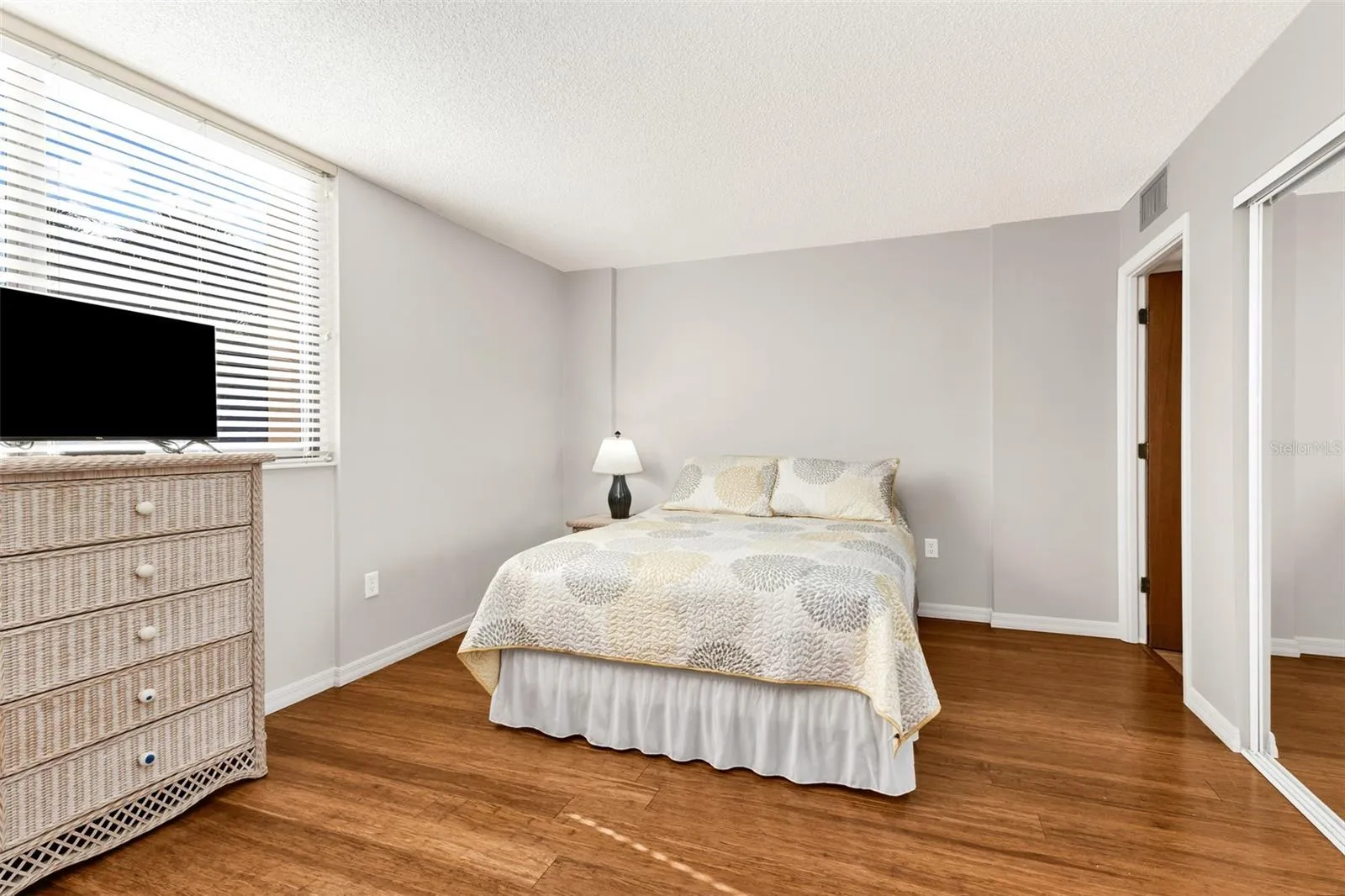 Primary bedroom with ensuite bathroom