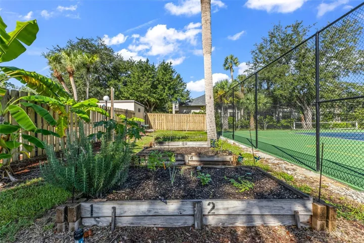 Garden bed area