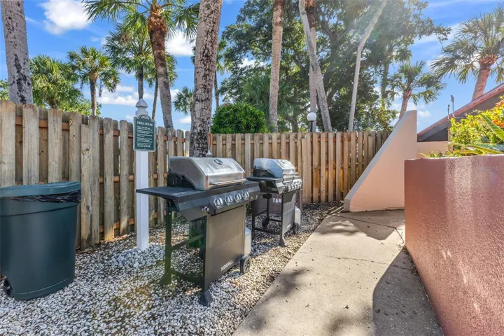 Grilling area