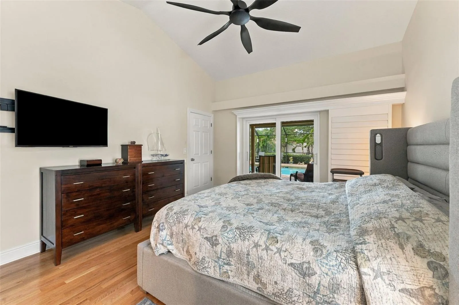 Generously Sized Primary Bedroom with Plenty of Room to Relax