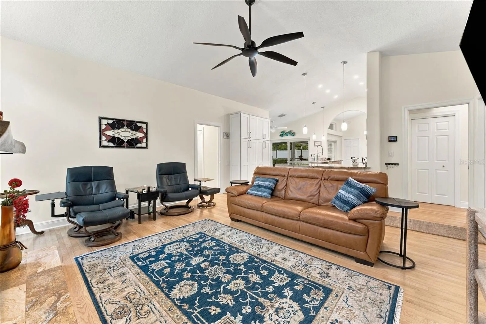 Spacious Family Room with Plenty of Room for All Your Furniture