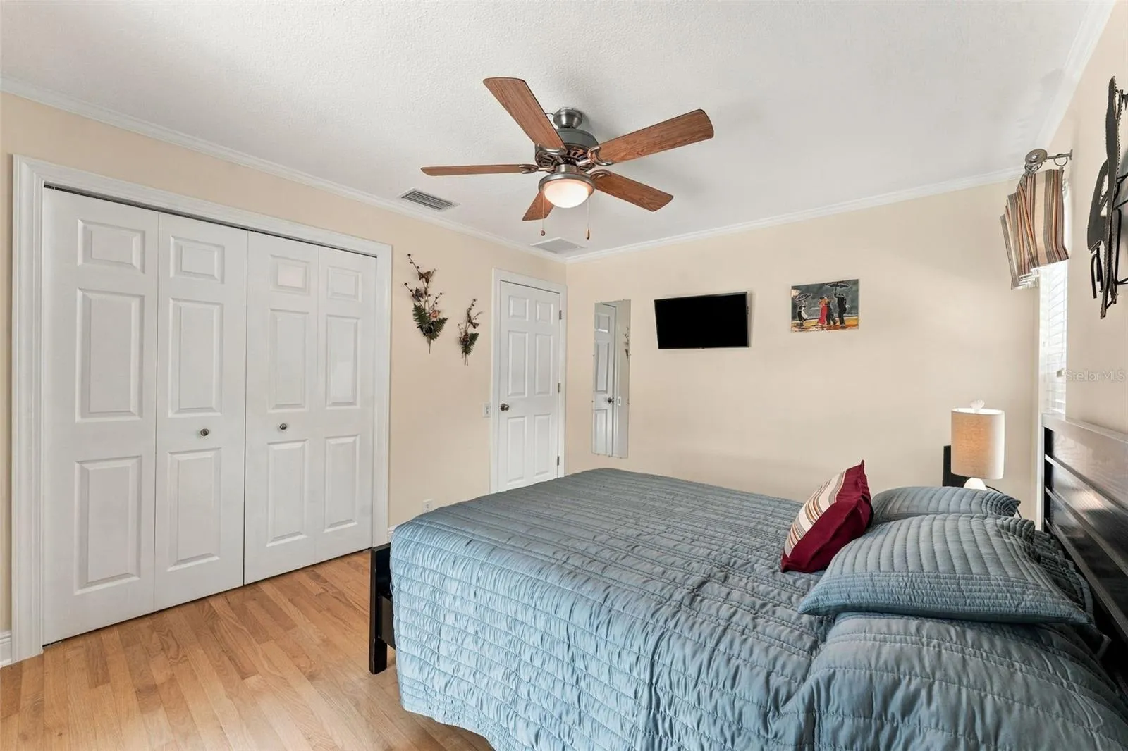 Bedroom 2 with Generous Wall Closet Storage