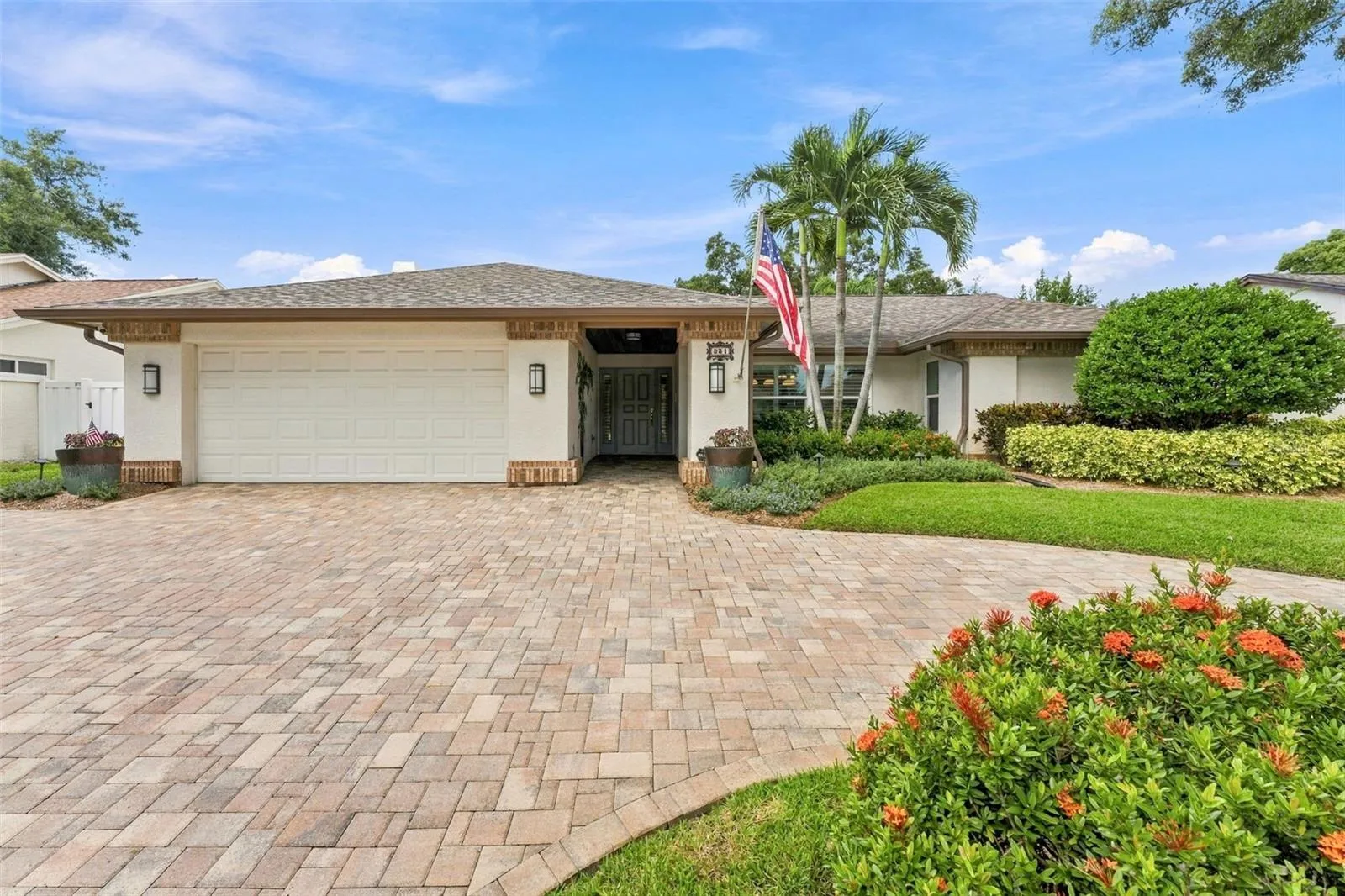 Ample Parking with a Spacious Driveway & Two-Car Garage