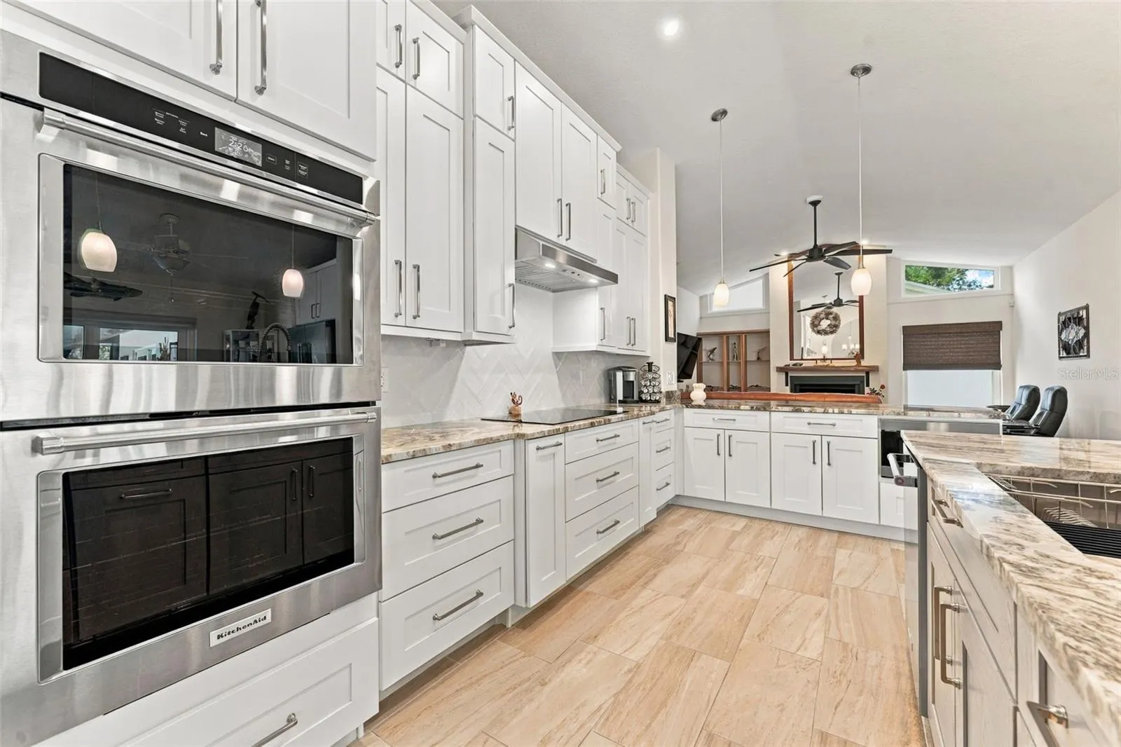 Premium Kitchen Appliances with Double Ovens & Induction Cooktop