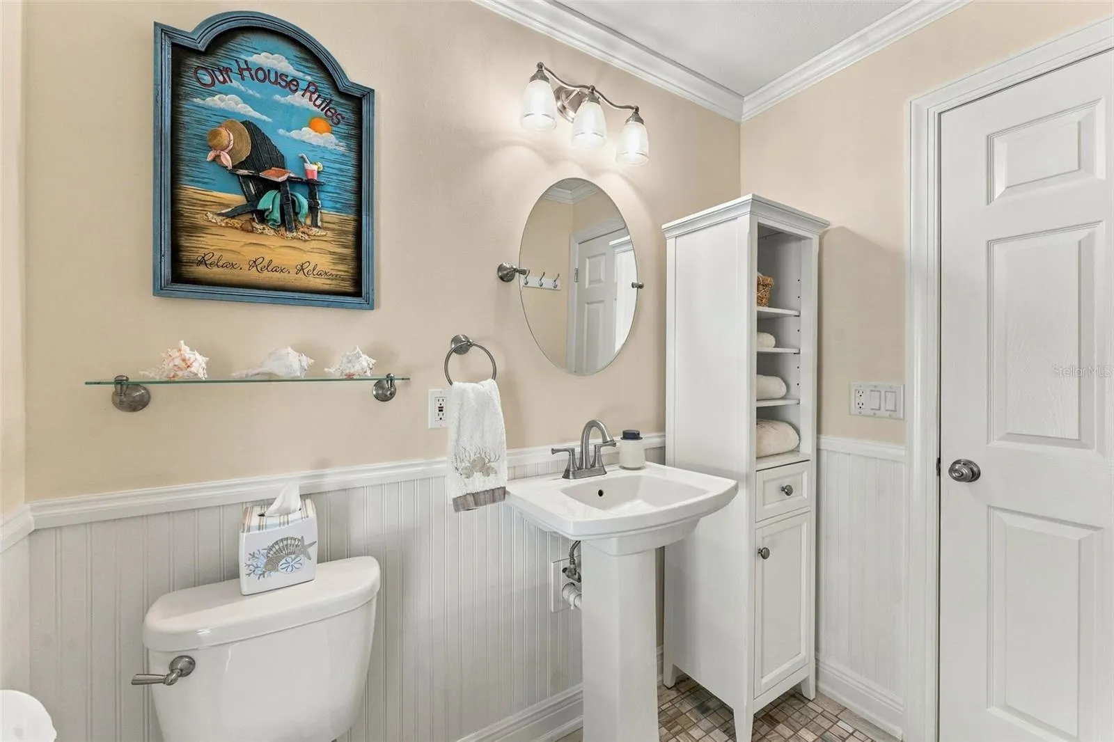 Beautifully Designed Second Full Bath with Stylish Finishes