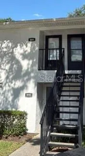 Stairs to condo