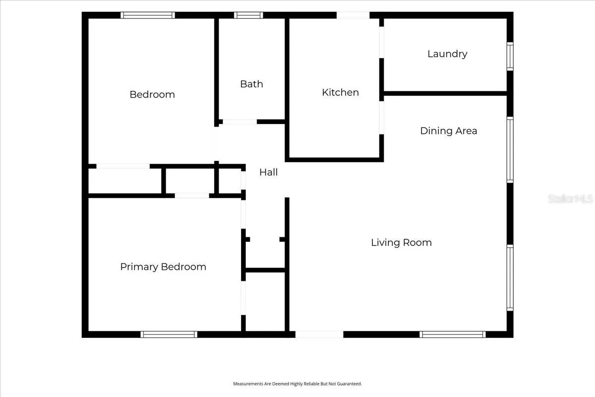 Floorplan for unit 905