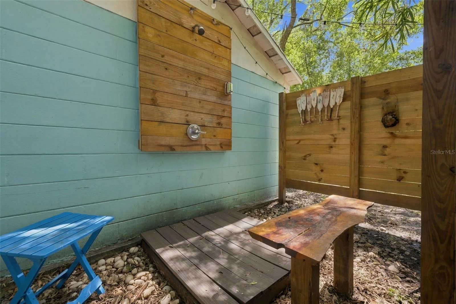 Outdoor shower