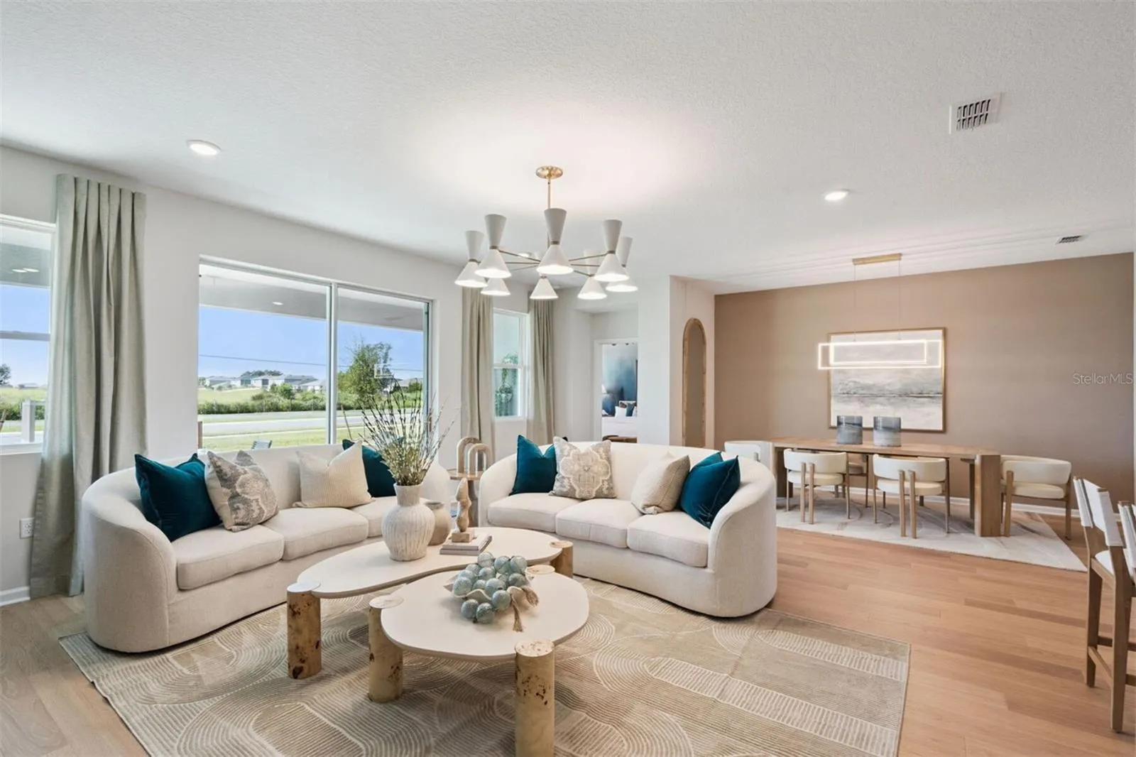 Lakeside at Satilla Talbot Model Great Room