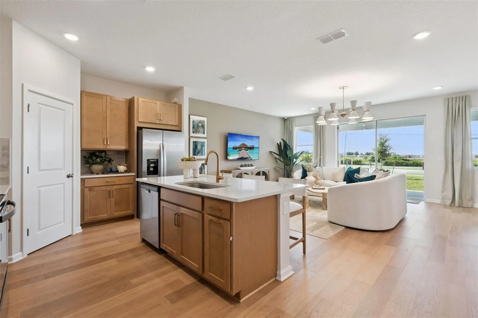 Lakeside at Satilla Talbot Model Kitchen