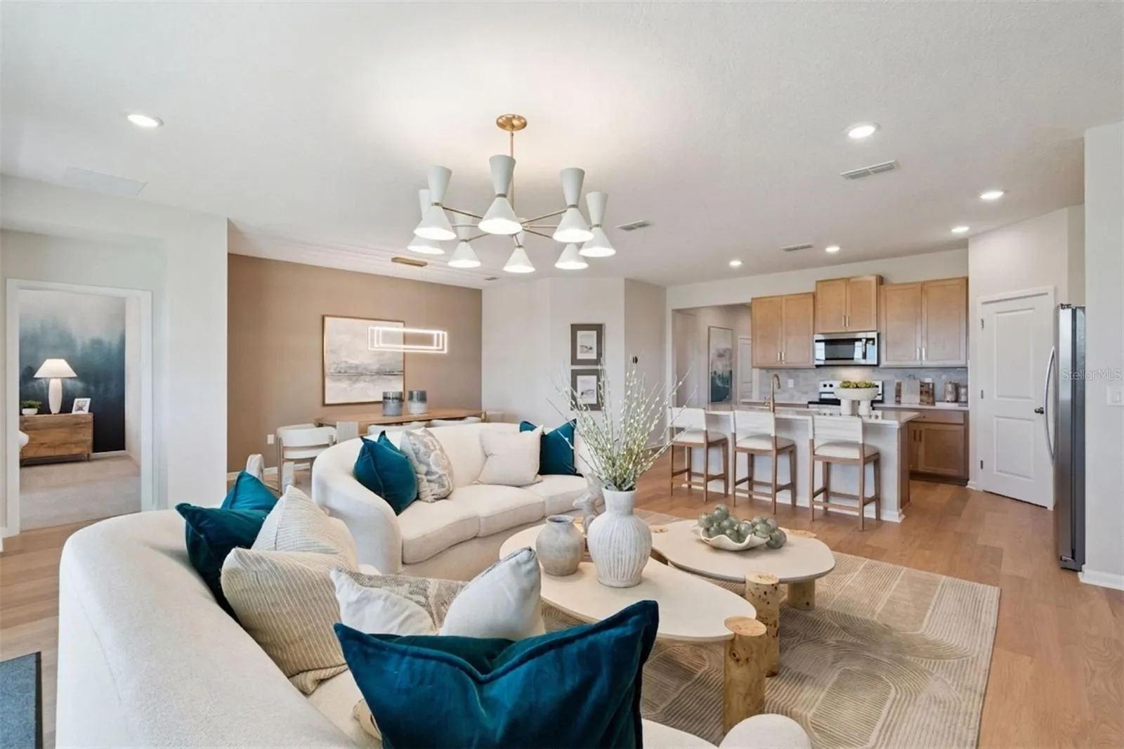 Lakeside at Satilla Talbot Model Great Room