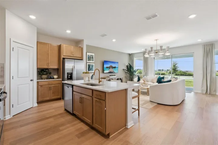 Lakeside at Satilla Talbot Model Kitchen