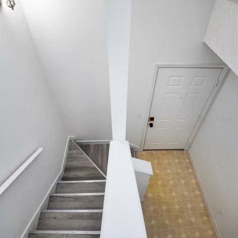 Stairs to the main level