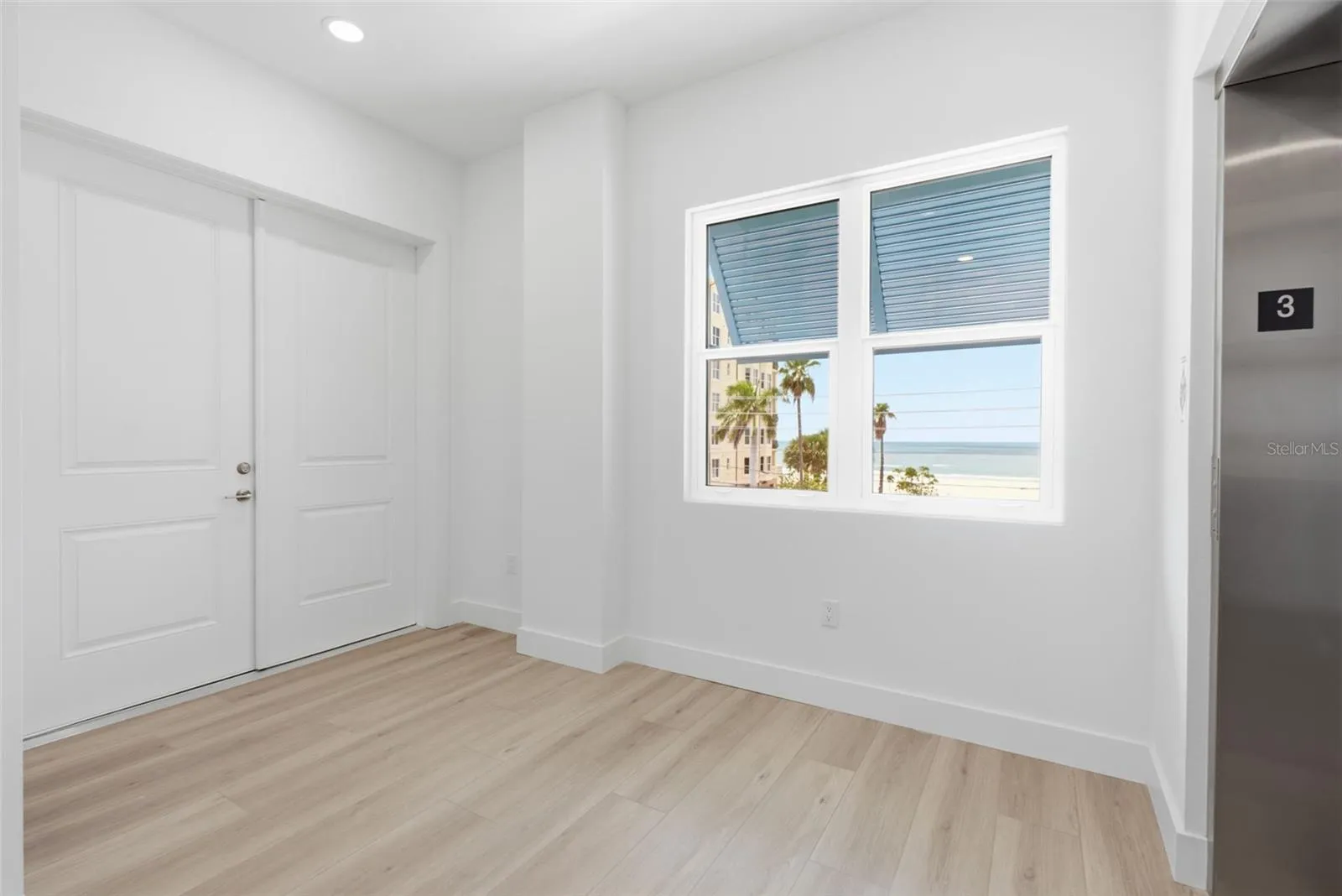 Double Door Entrance to Unit