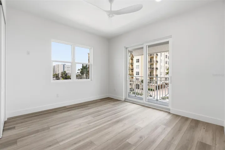 Second Bedroom with Private 2nd Balcony