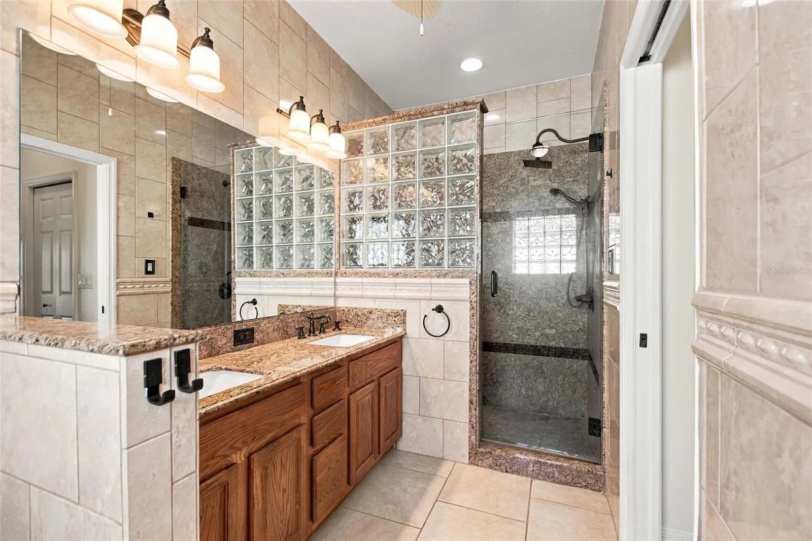 Remodeled primary bath