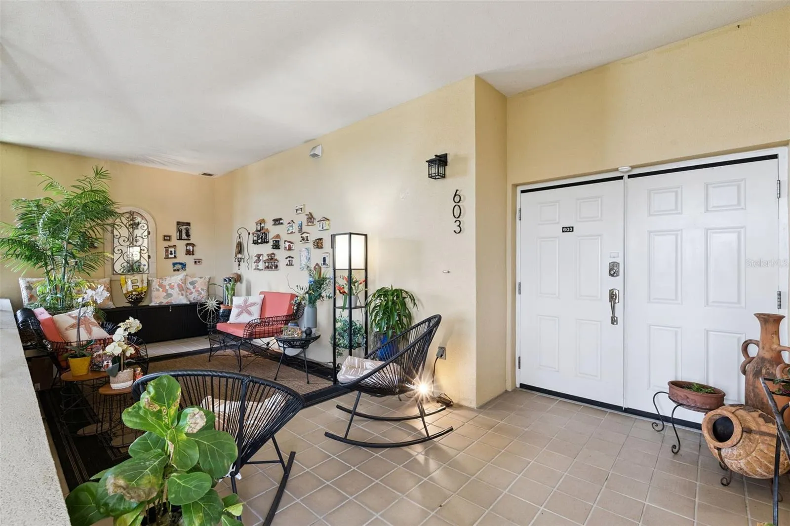 Front patio.