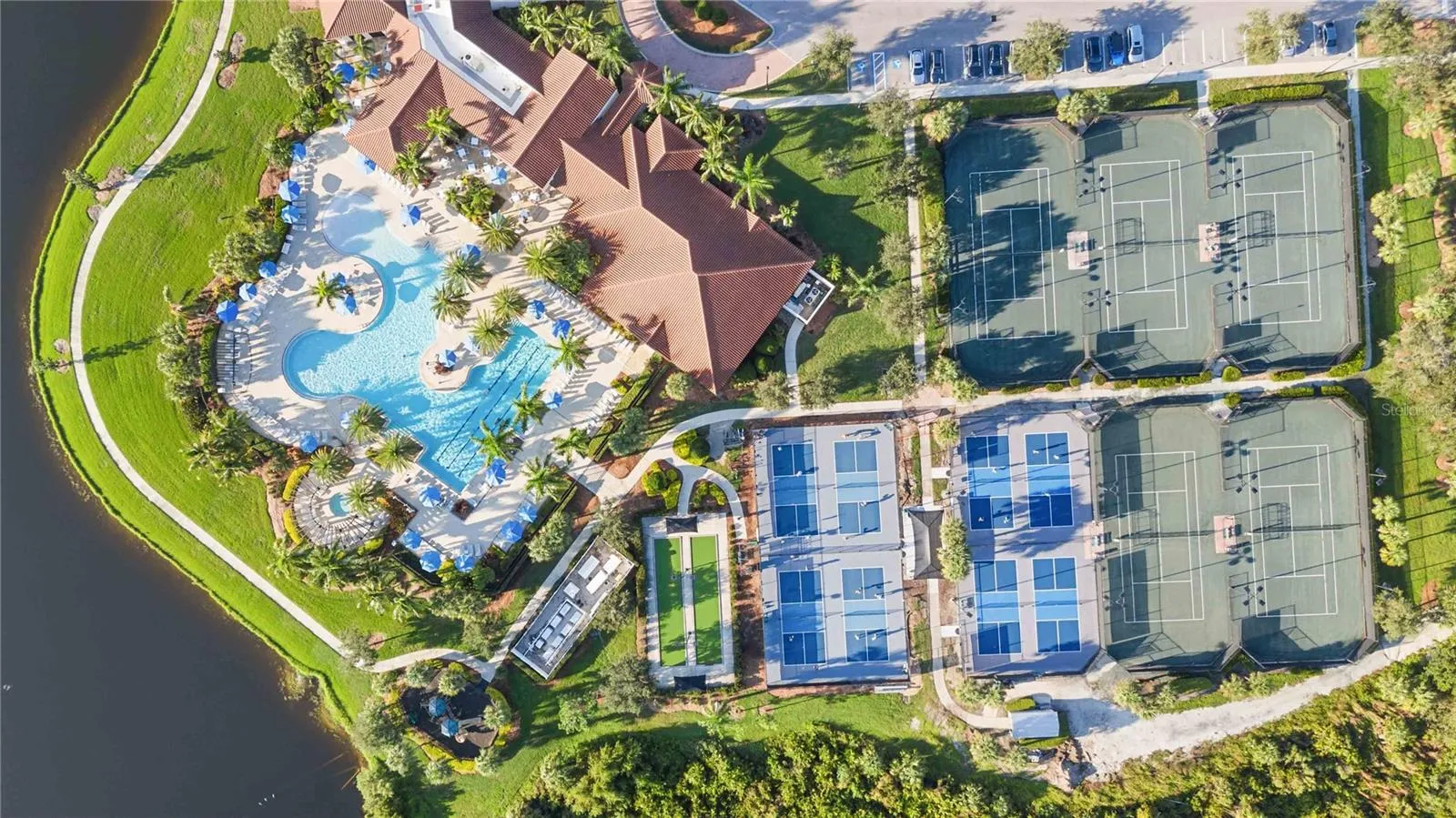 Aerial of the community