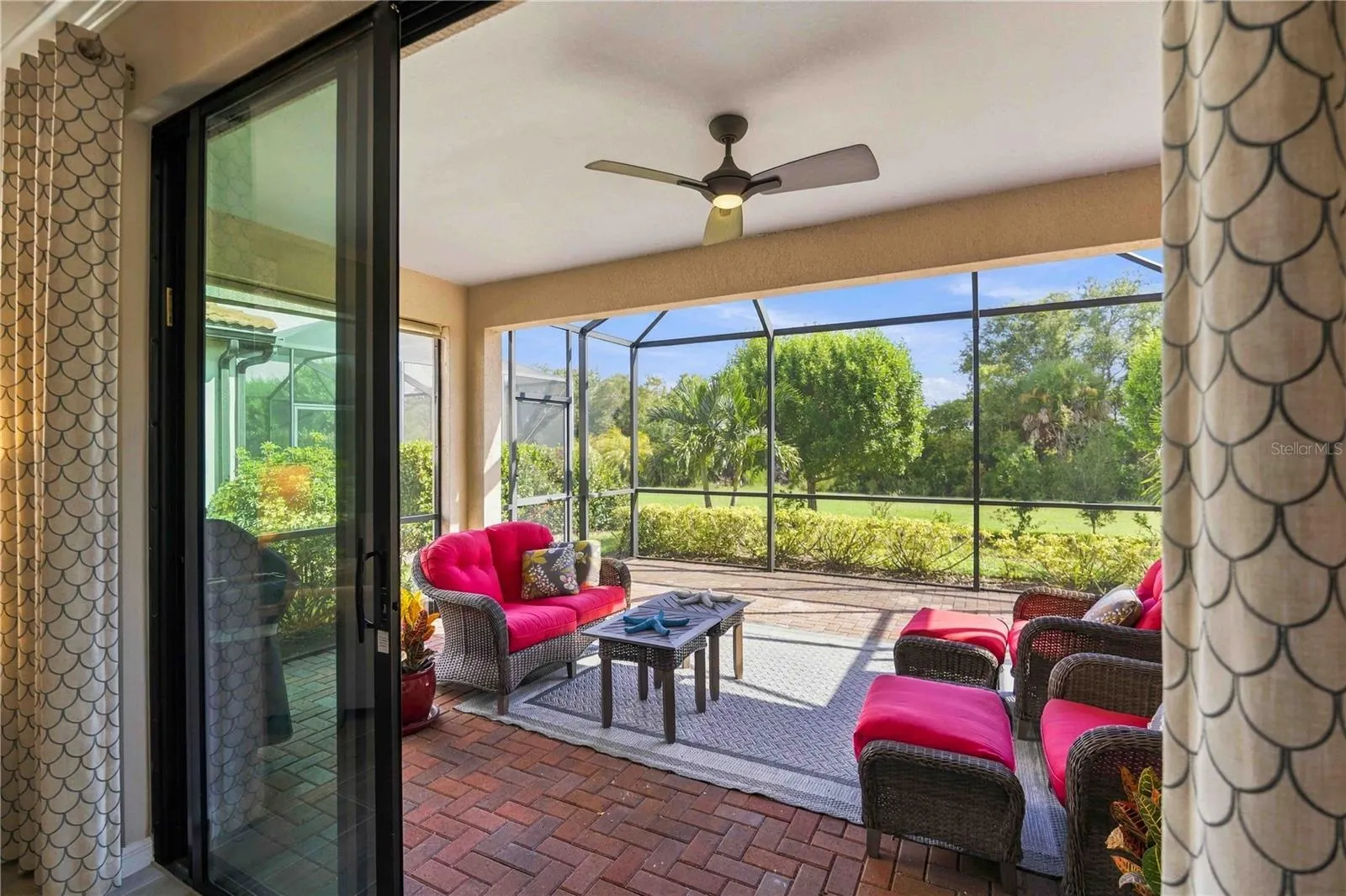 Open the doors and let the outside in.