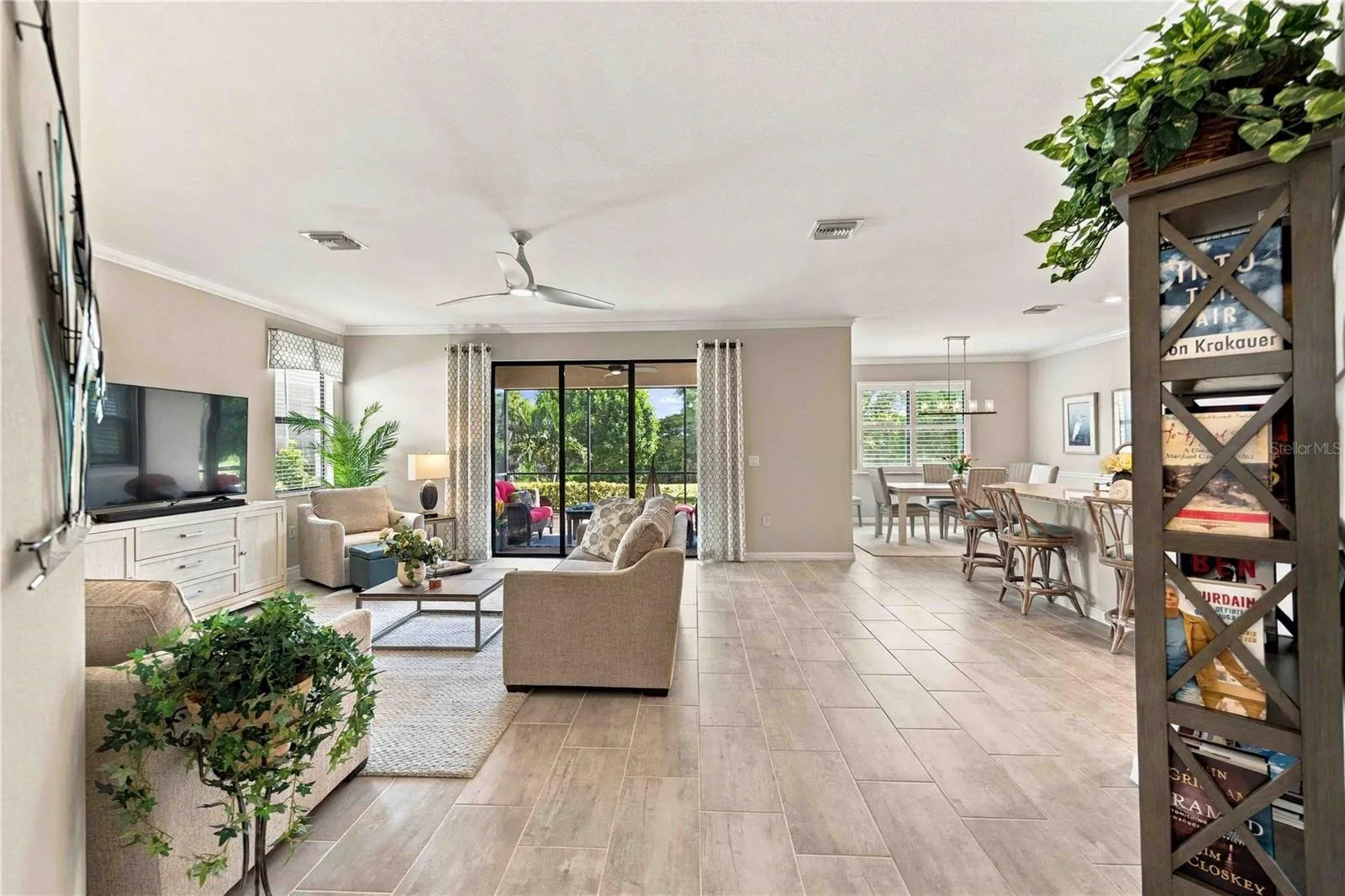 Entrance into the primary space of the home.