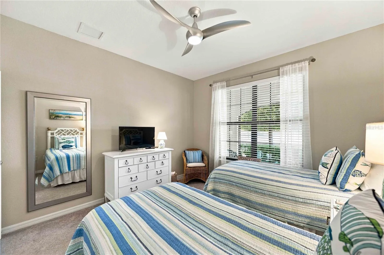 The guest bedroom