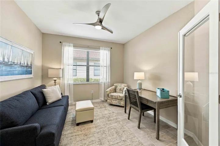 I love the Den, Glass French Doors, for plenty of light - great option if you need a third bedroom