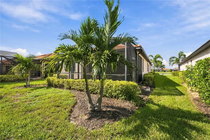 The back of the home