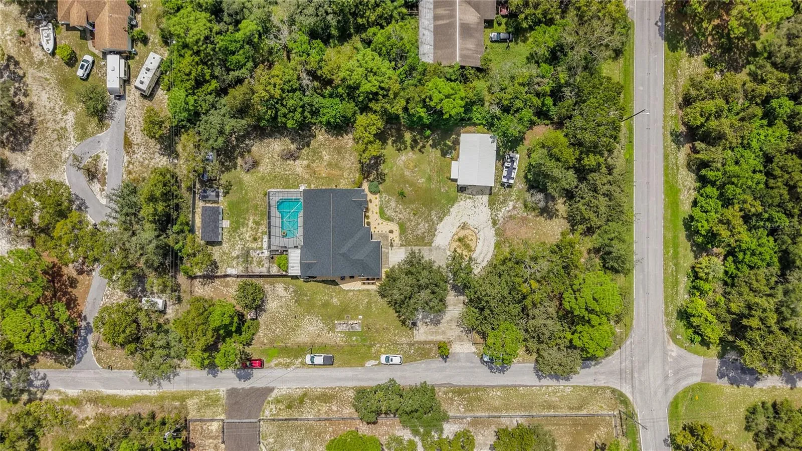 aerial of property