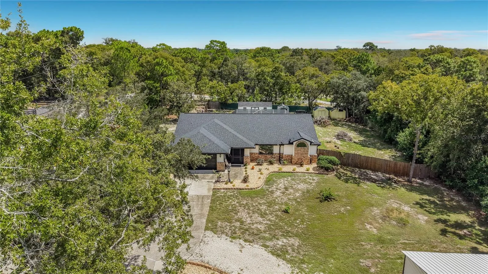 aerial of property