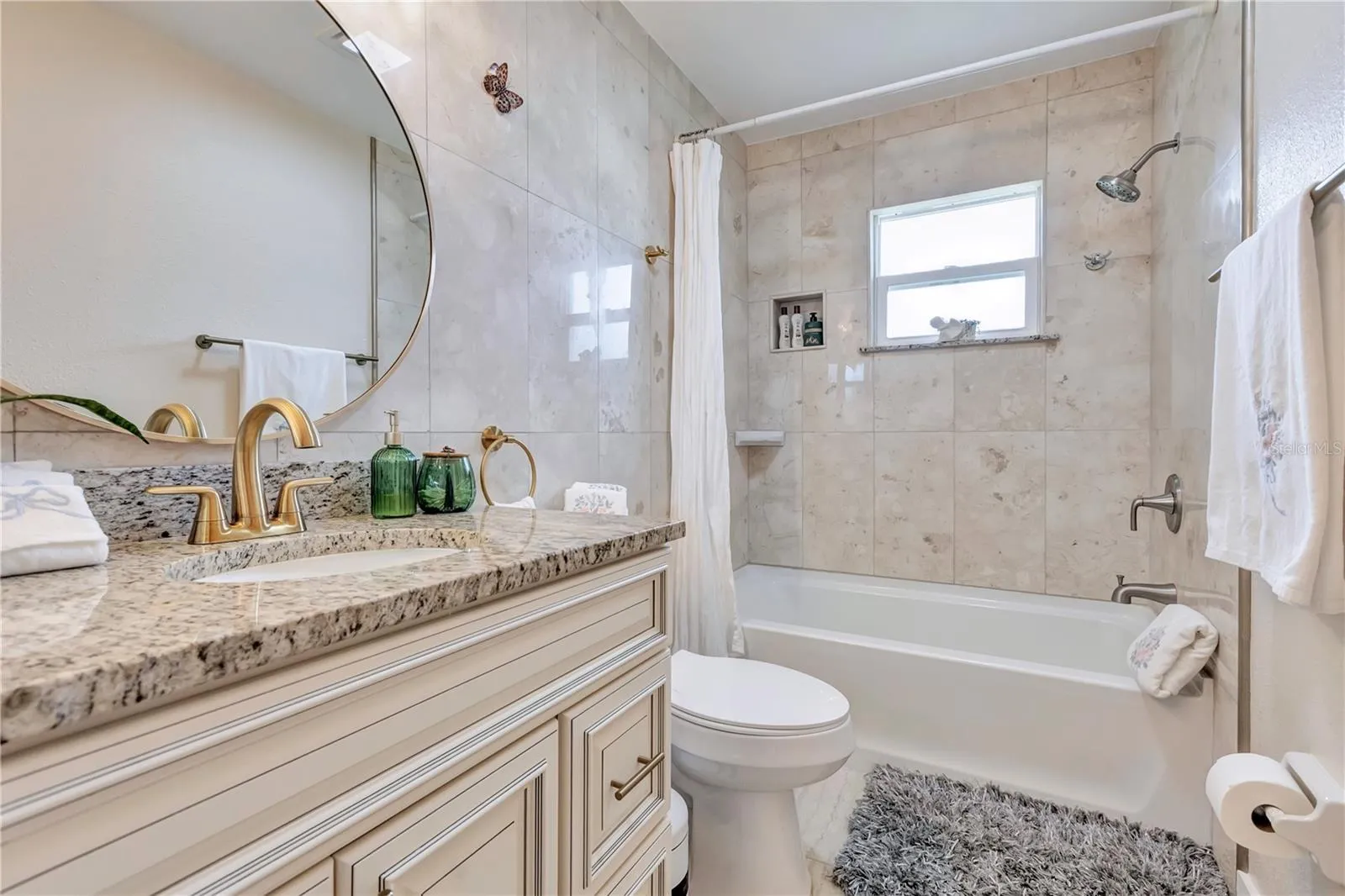 Hallway bathroom