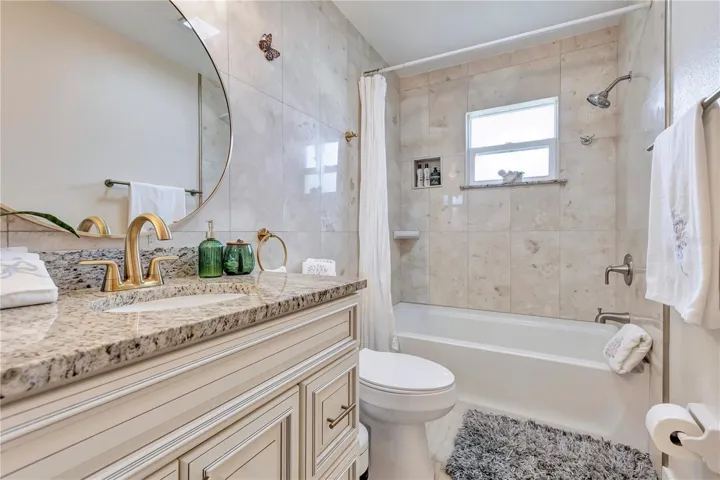 Hallway bathroom