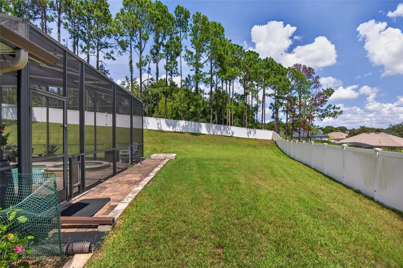Backyard (fully fenced w/ three gates)