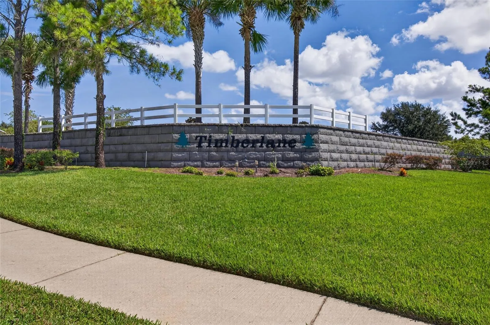Main entrance to community