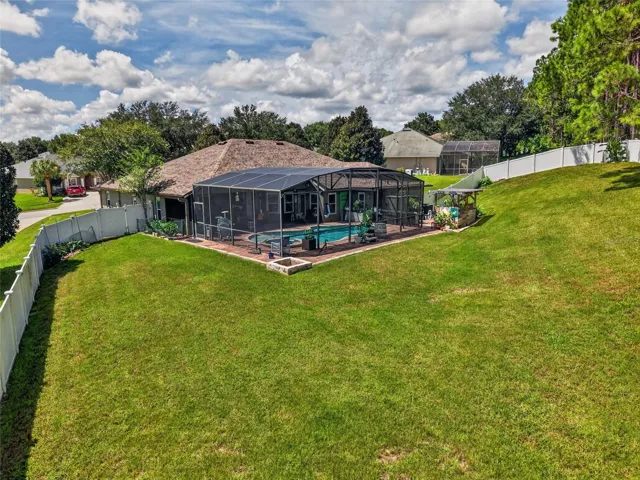 Backyard (fully fenced w/ three gates)