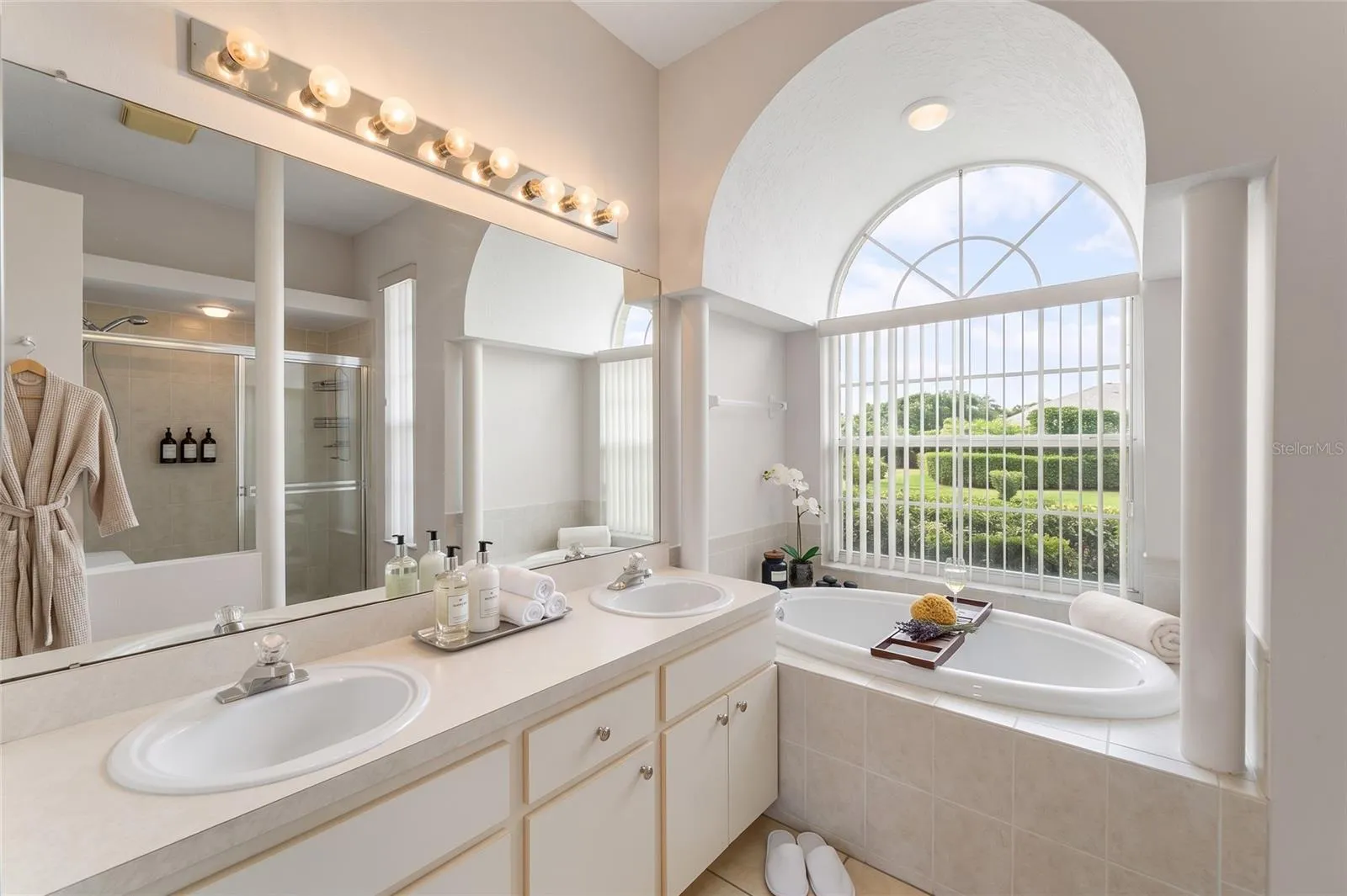 Staged Primary Bathroom