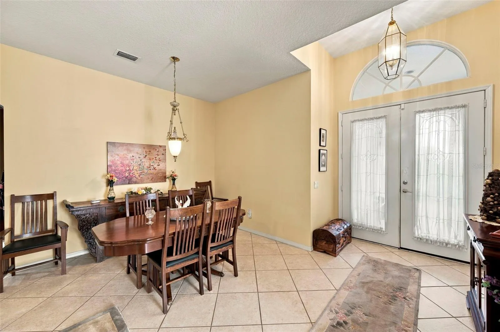 Front entrance - french double doors