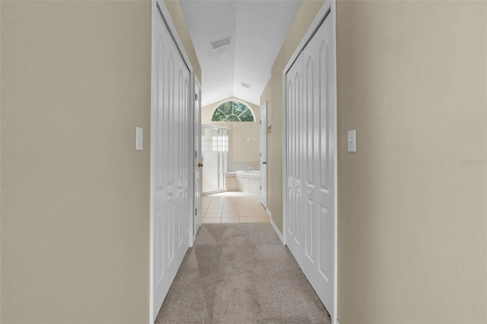 Two walk-in closets