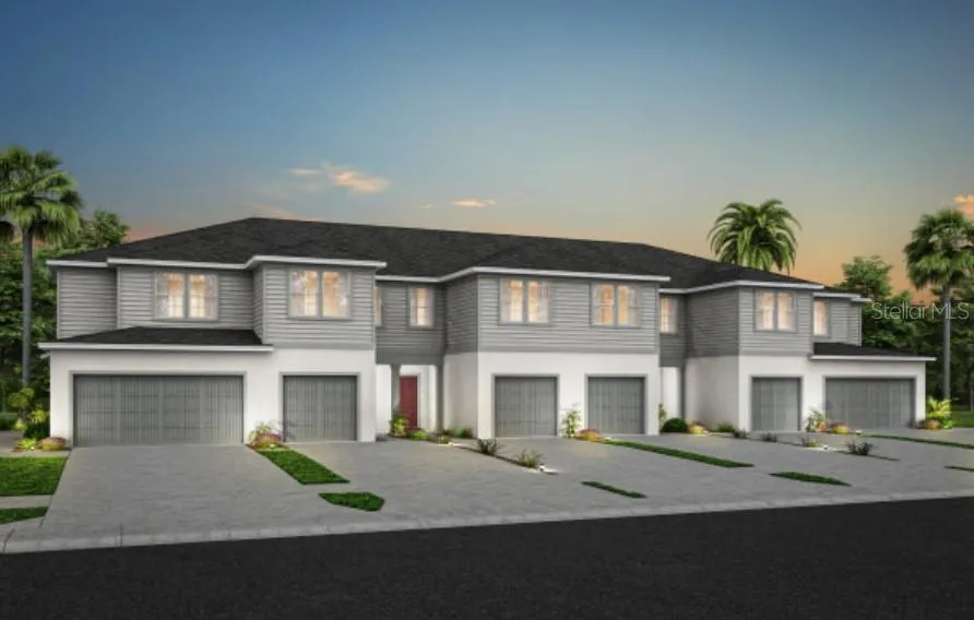 Exterior Design. Artistic rendering for this new construction home. Pictures are for illustrative purposes only. Elevations, colors and options may vary.