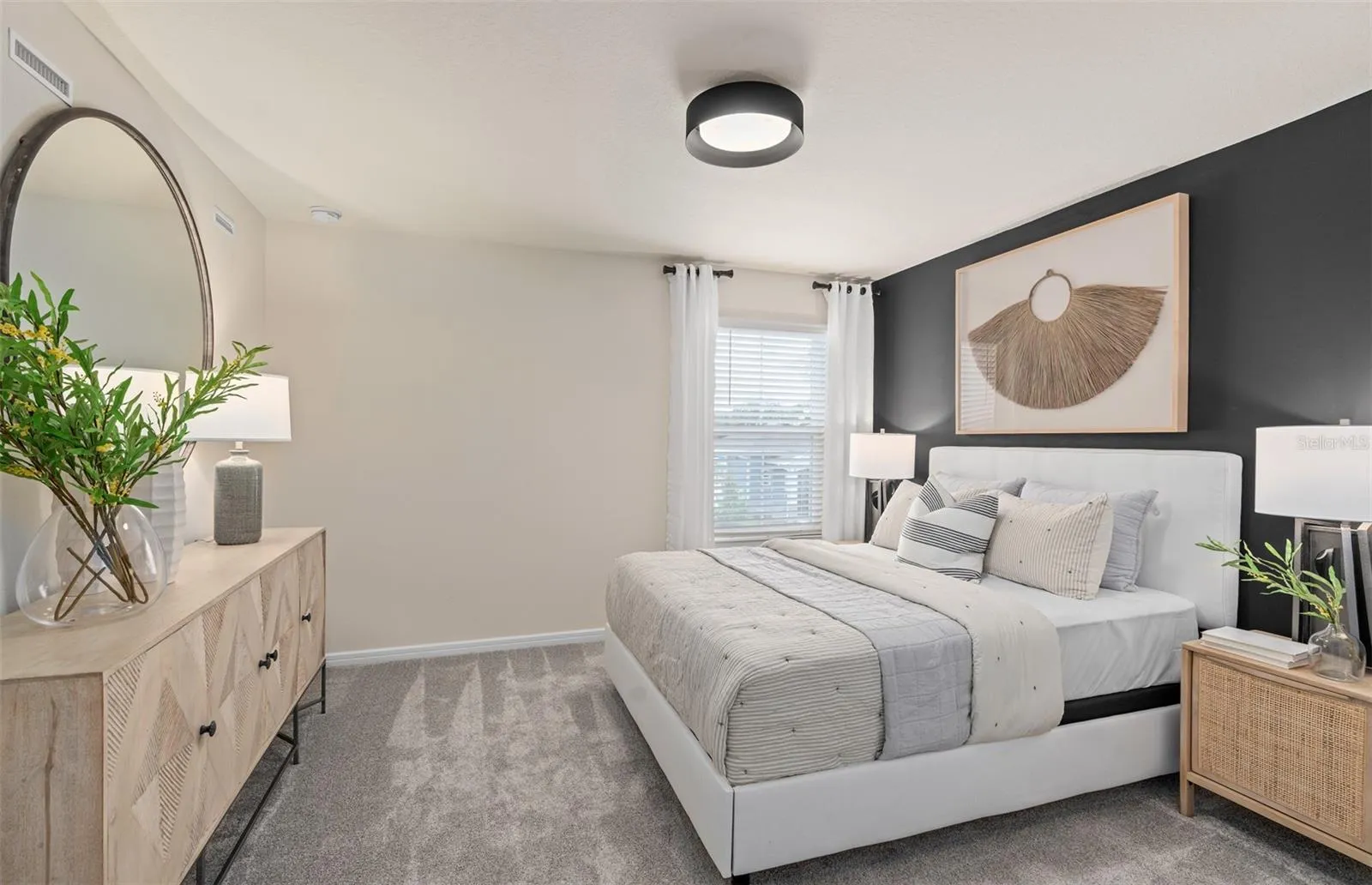 Model Home Design Only. Pictures and furnishings are for illustrative purposes only. Elevations, colors and options may vary. Furniture is for model home staging only.