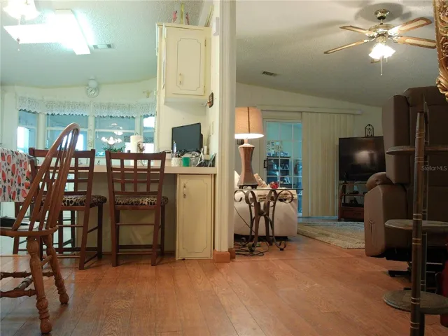 Open living-dining