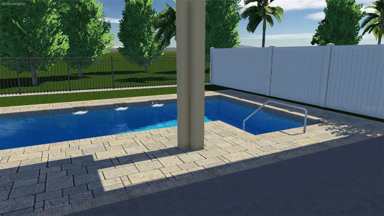 Pool Design - Staged Photo
