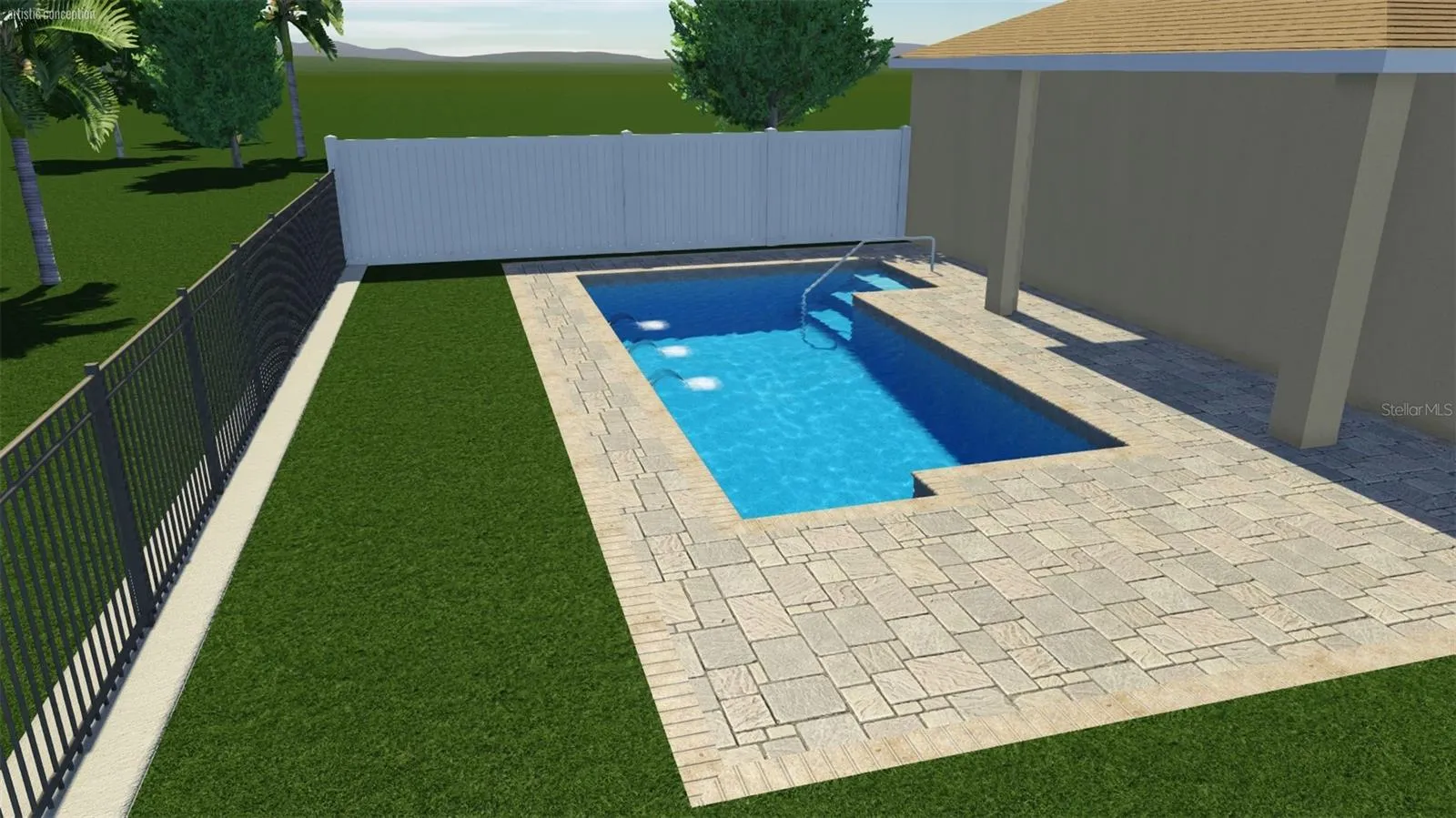 Pool Design - Staged