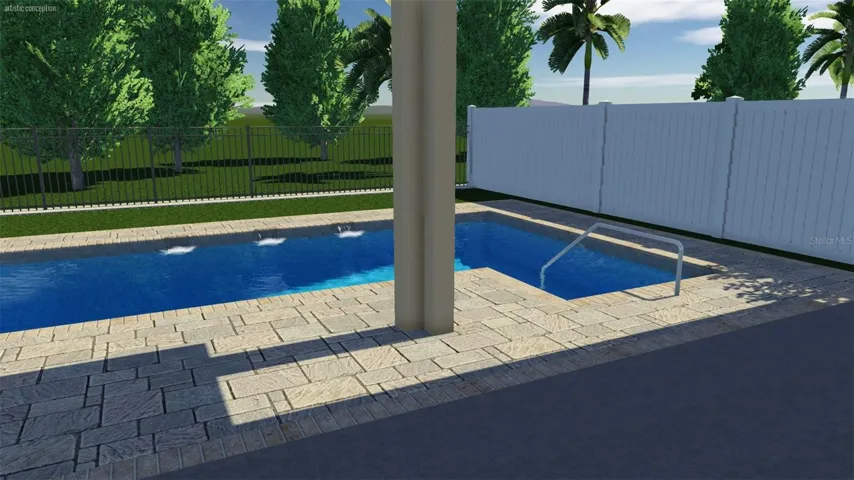 Pool Design - Staged Photo