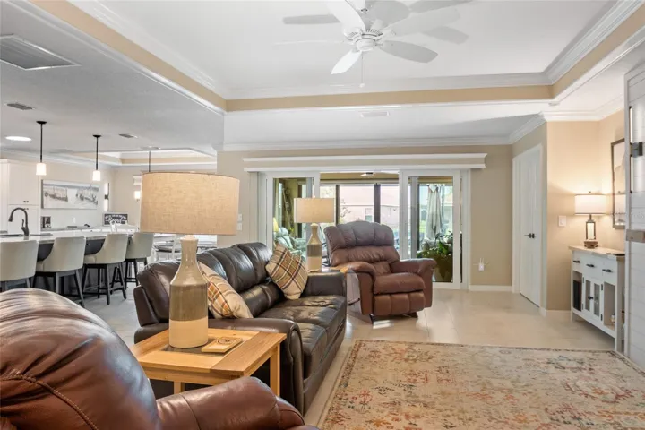 Open concept living.